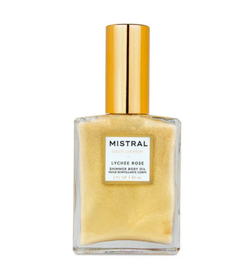 Luxe Shimmer Body Oil Lychee Rose